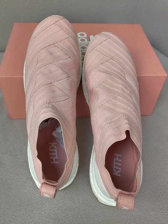 Size 12 - Adidas x KITH Nemeziz 17.1 UltraBoost Pink Mens Sneakers w/ Box RARE main image 3